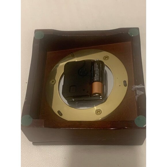 John Poole - England - Desk Clock  Wooden Box Tested - Picture 6 of 6